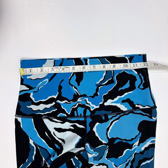 Lululemon Wunder Under High Rise Yoga Pants Leggings Beach Blanket Blue Ice sz 6 - Picture 5 of 10